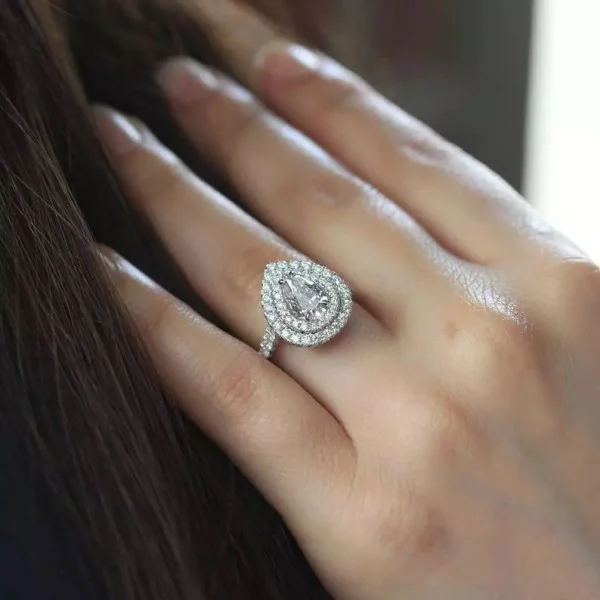 Drop Silver Ring in Pakistan