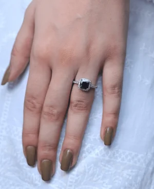 Black Stone Women Rings in Pakistan
