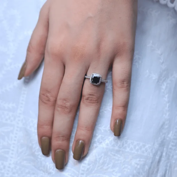 Black Stone Women Rings in Pakistan