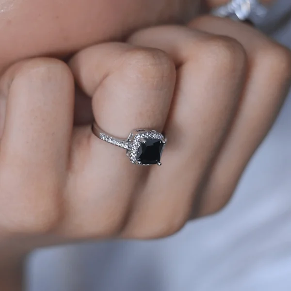 Black Stone Women Rings in Pakistan
