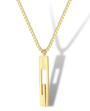 Online 18K Gold Strip Necklaces in Pakistan