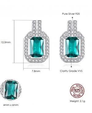 Online Pure Silver Earrings in Pakistan