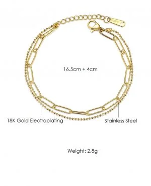 Online Hip Chain Gold Bracelet Pakistan