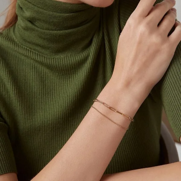 Online Hip Chain Gold Bracelet Pakistan