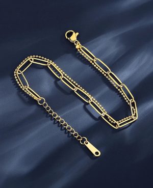 Online Hip Chain Gold Bracelet Pakistan