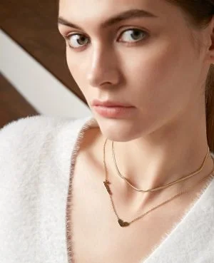 Online Gold Women Necklace Pakistan