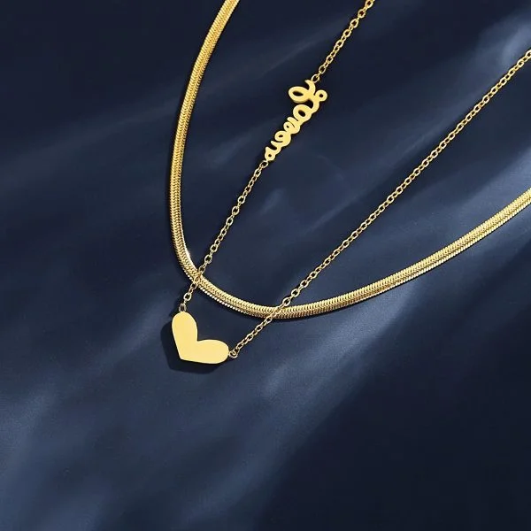 Online Gold Women Necklace Pakistan