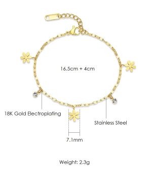 Online Gold Women Bracelet Pakistan