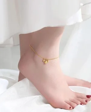 Online Gold Women Anklet Pakistan