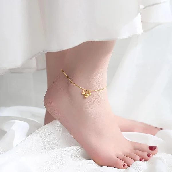 Online Gold Women Anklet Pakistan