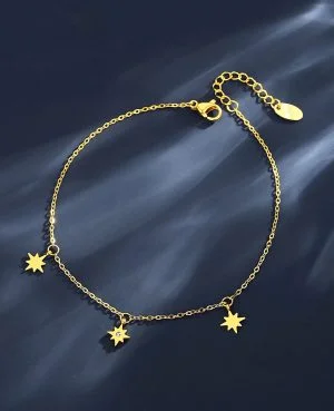 Online Gold Women Anklet Pakistan