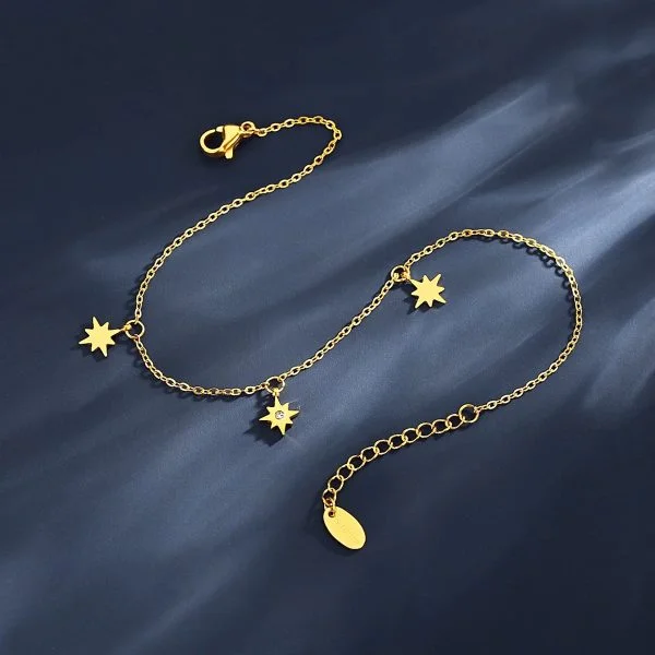 Online Gold Women Anklet Pakistan