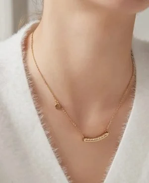Online Gold Women Necklace Pakistan