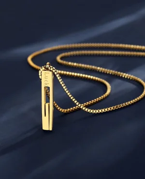 Online 18K Gold Strip Necklaces in Pakistan