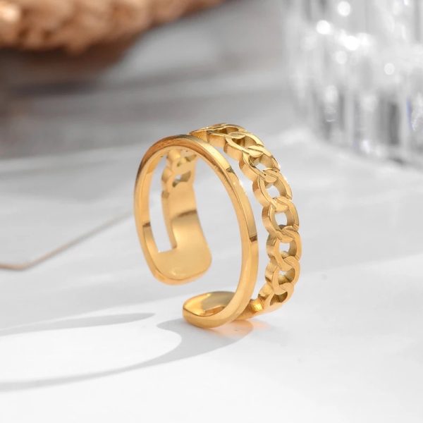 18K Gold Plated Rings in Pakistan