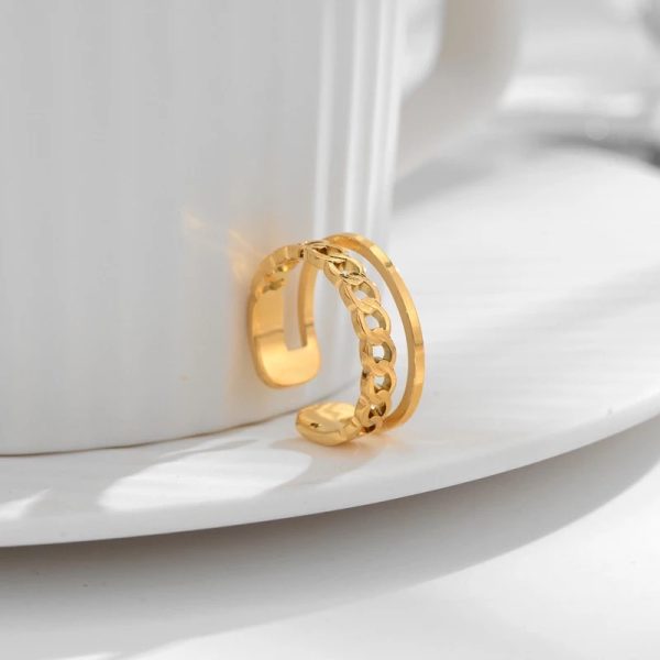 18K Gold Plated Rings in Pakistan