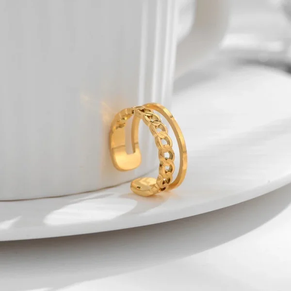 18K Gold Plated Rings in Pakistan