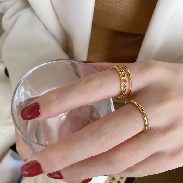 18K Gold Plated Rings in Pakistan