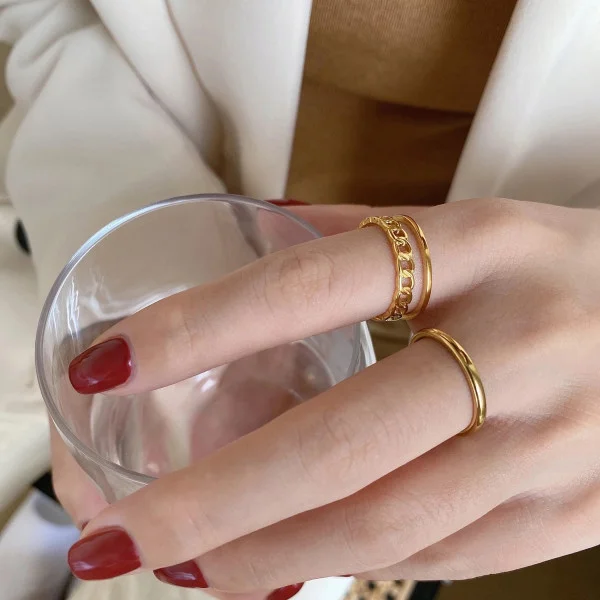 18K Gold Plated Rings in Pakistan