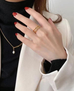 18K Gold Plated Rings in Pakistan