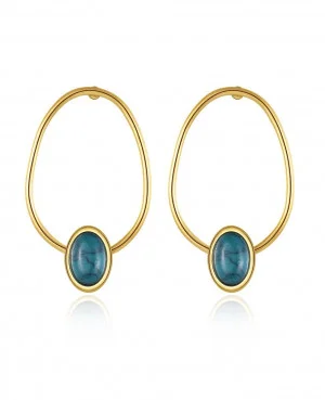 Gold Elegant Earrings in Pakistan