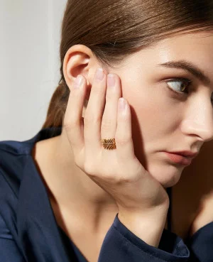 Gold Plated Women Rings in Pakistan