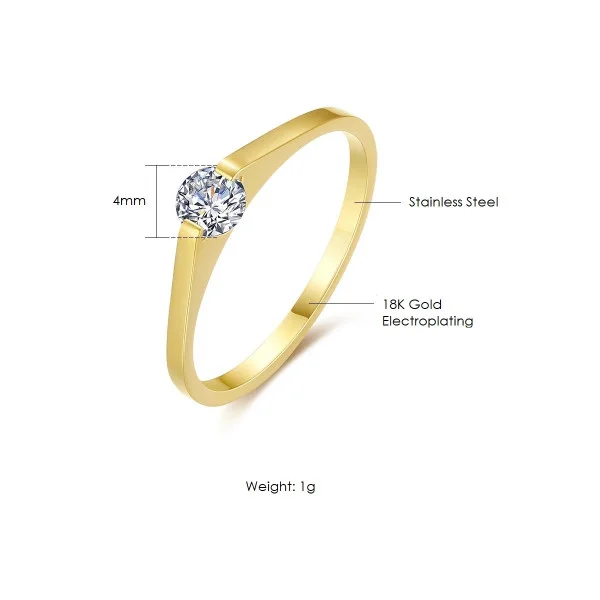 Gold Plated Diamond Rings in Pakistan