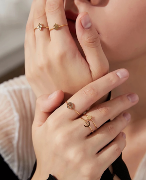 Gold Plated Fine Rings in Pakistan
