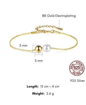 Real Gold Look Bracelet in Pakistan