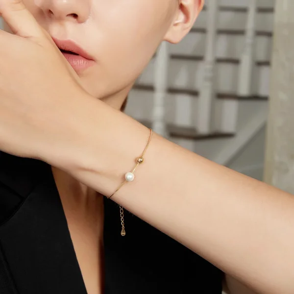 Real Gold Look Bracelet in Pakistan