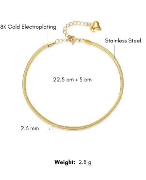 Snake Chain Anklets in Pakistan