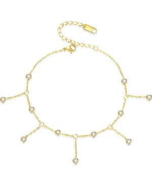 Classic Gold Anklets in Pakistan