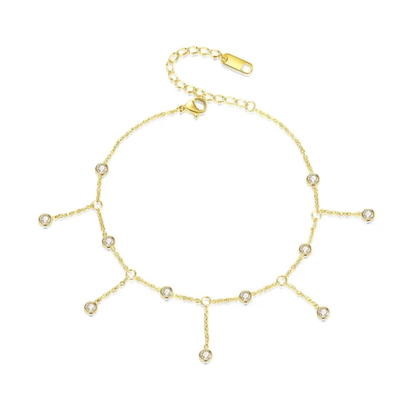 Classic Gold Anklets in Pakistan