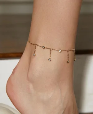 Classic Gold Anklets in Pakistan