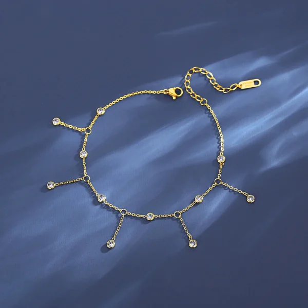 Classic Gold Anklets in Pakistan