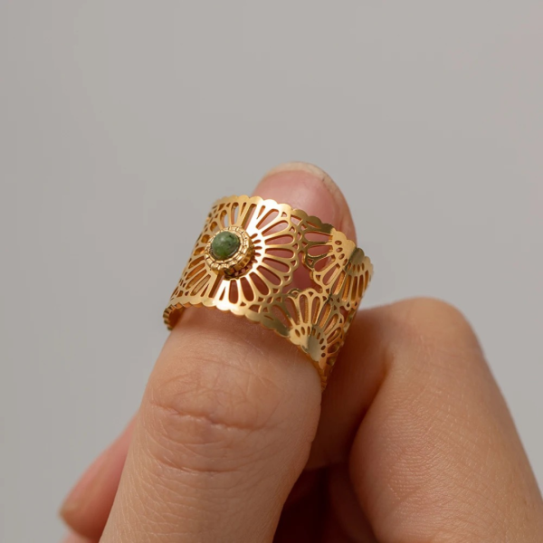 Traditional Gold Plated Rings in Pakistan