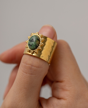 Traditional Gold Plated Rings in Pakistan