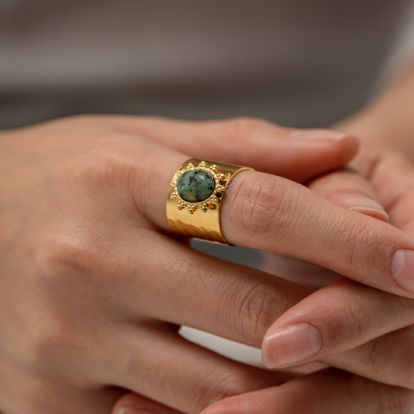 Traditional Gold Plated Rings in Pakistan