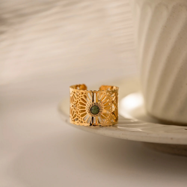 Traditional Gold Plated Rings in Pakistan