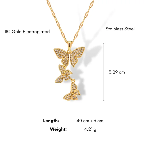 Butterfly Necklace in Pakistan
