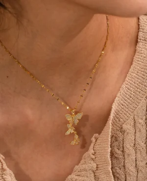 Butterfly Necklace in Pakistan