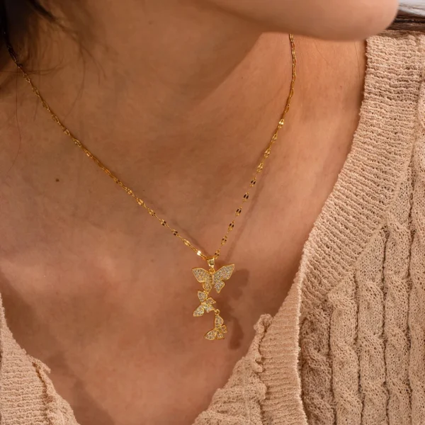 Butterfly Necklace in Pakistan