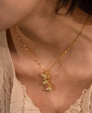 Butterfly Necklace in Pakistan