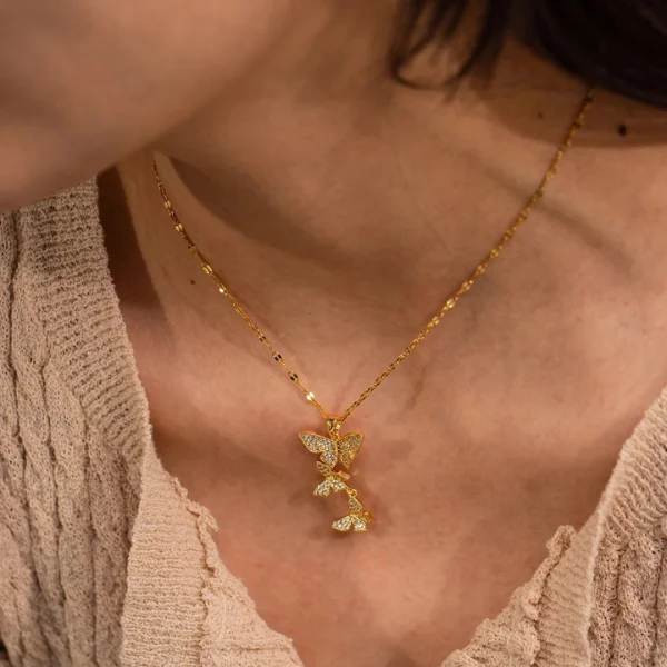 Butterfly Necklace in Pakistan