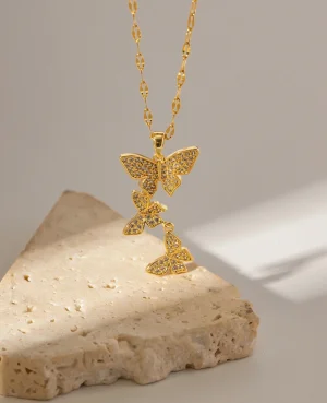 Butterfly Necklace in Pakistan